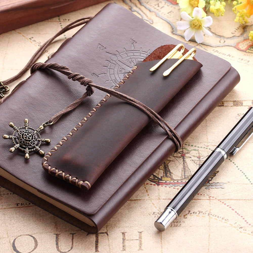 Leather Pen Pouch Holder