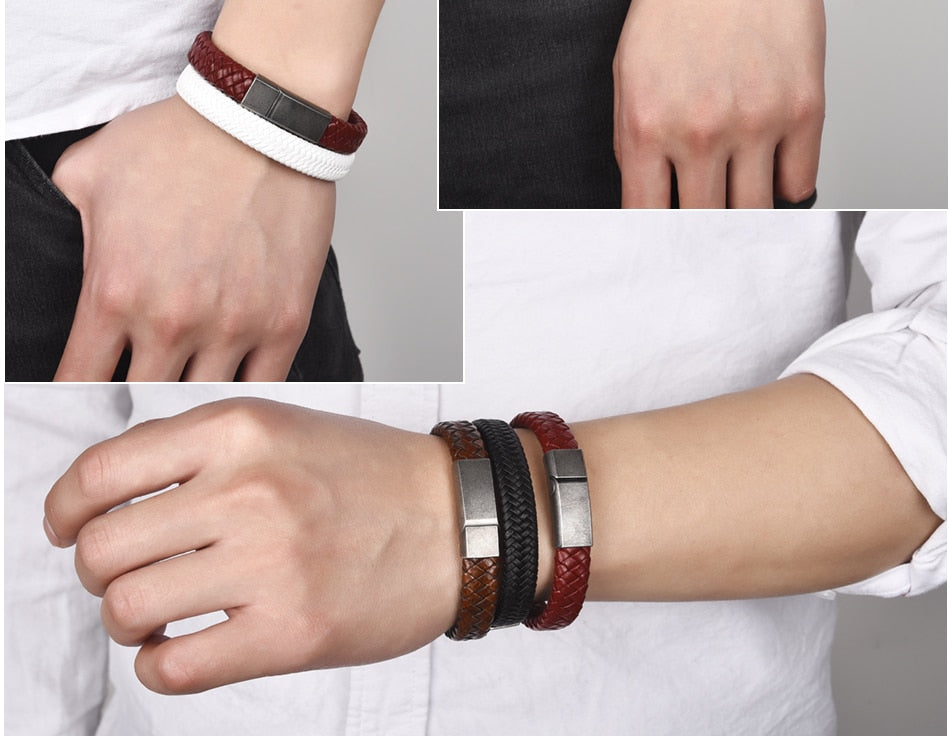 Leather Bracelet for men