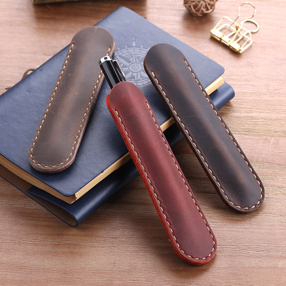 Handmade leather Pencil case