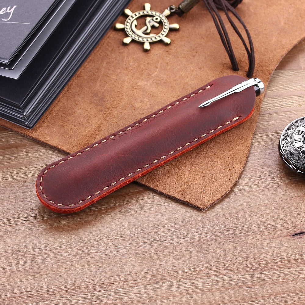 Handmade leather Pencil case