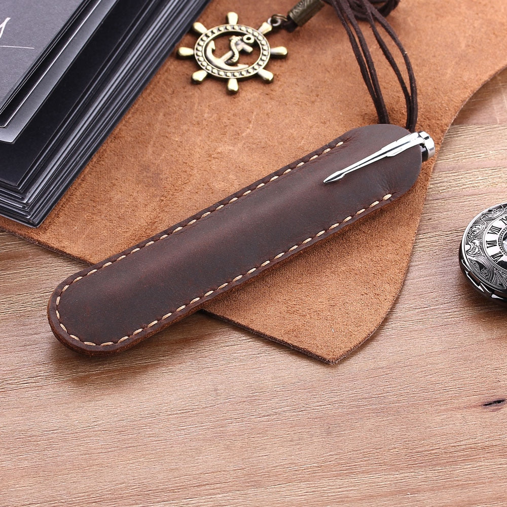 Handmade leather Pencil case