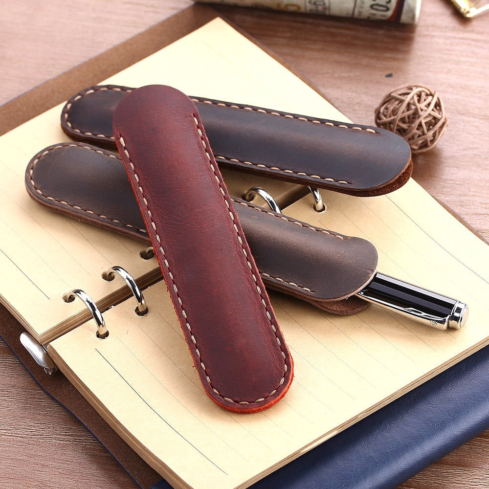 Handmade leather Pencil case