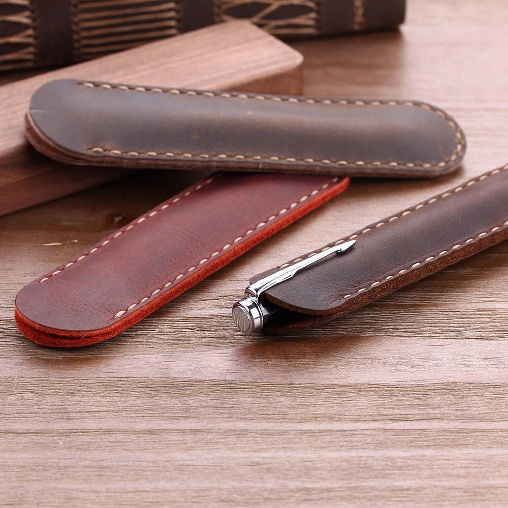 Handmade leather Pencil case