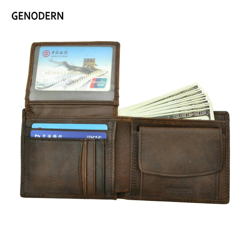 Cow Leather Men Wallets